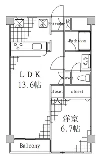 東京都墨田区菊川3【マンション】の間取り