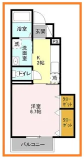 メイプル鷺沼【1階】の間取り