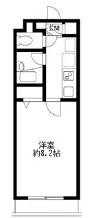 ドゥ・ベルジュール【3階】の間取り