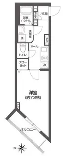 コンポジット王子【3階】の間取り