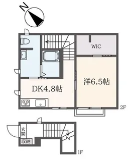グランドメゾン和泉【2階】の間取り