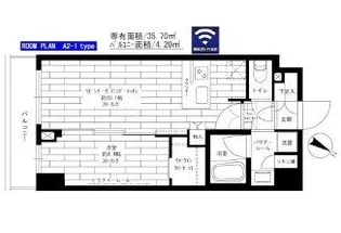 ステージグランデときわ台アジールコート【8階】の間取り