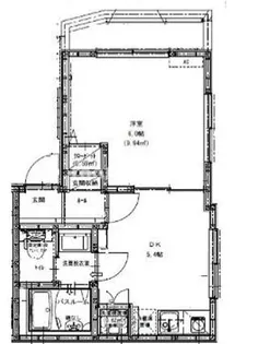 ヒルサイド山手12【3階】の間取り
