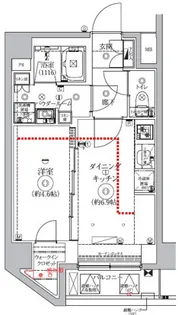 東京都北区滝野川7【マンション】の間取り