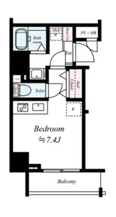 東京都品川区平塚3【マンション】の間取り