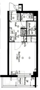グラントウルース中野江原町【2階】の間取り