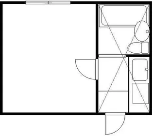 プラザ・ドゥ・ブーケ【1階】の間取り