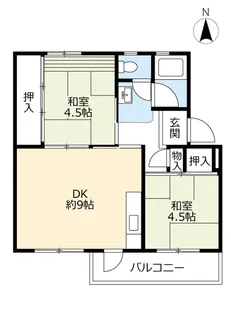 UR相生山【5階】の間取り