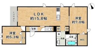 VivreIII苦楽園口【3階】の間取り