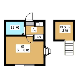 スプリット【1階】の間取り