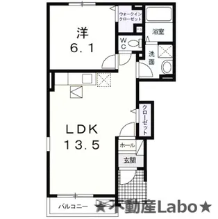 徳島県板野郡藍住町富吉字豊吉【アパート】の間取り