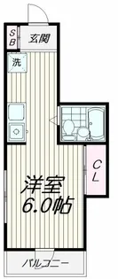クレストコート【2階】の間取り