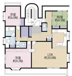 クロノス弥生町【1階】の間取り