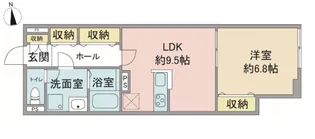 グラン エス【2階】の間取り