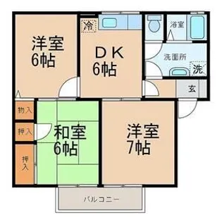 ハイムローリエ【2階】の間取り