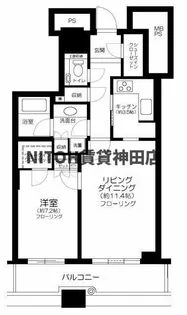 THE TOKYO TOWERS シータワー【6階】の間取り
