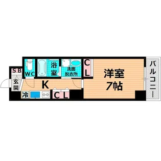 サンヴィラ千林【3階】の間取り