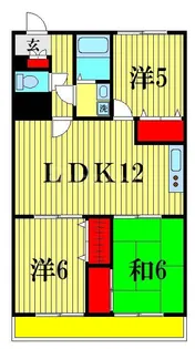 ストーン本八幡【2階】の間取り