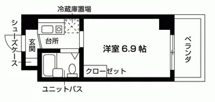 クレストナゴヤ【4階】の間取り