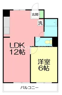 アーバンスプラザイシワタ2【3階】の間取り