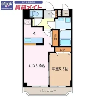 メゾン・ド・ルミエール【1階】の間取り