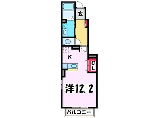 パンジー【1階】の間取り