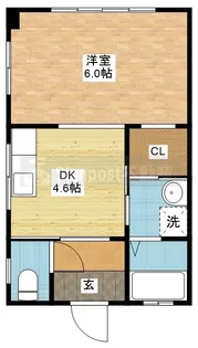 尾崎ビル【3階】の間取り