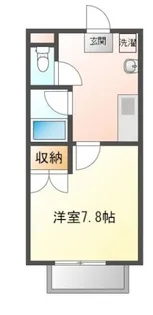 コーポラスジュンIII【2階】の間取り