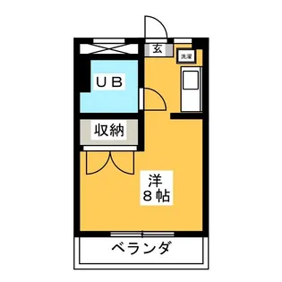 コーポ佐藤【2階】の間取り