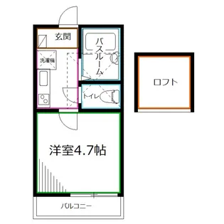 AZEST-RENT国分寺【2階】の間取り
