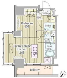 パークアクシス渋谷神山町【12階】の間取り