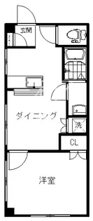 花村ビル【2階】の間取り