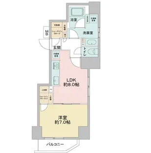 CAVANA浅草【6階】の間取り