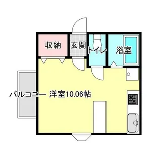 ラフィーネ平安【2階】の間取り