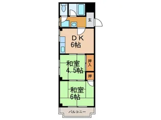 エトワールヤスハラ【3階】の間取り