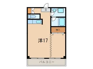 ハイヒル愛宕山【2階】の間取り