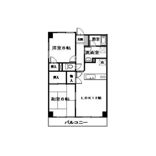プリオコート泉【3階】の間取り