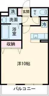 大島マンション2【3階】の間取り