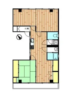横小ビル【2階】の間取り