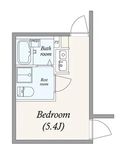 クシェル中村橋【1階】の間取り