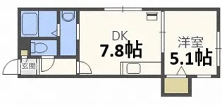 ビブレひばりが丘【2階】の間取り