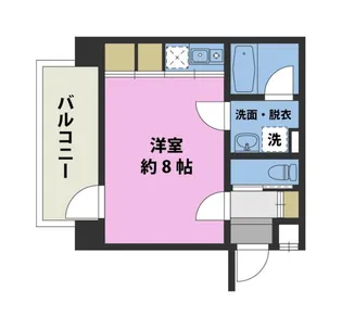 プラティーク桜新町【5階】の間取り
