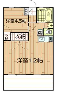 ハイツ23【2階】の間取り