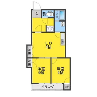 三家第1ビル【7階】の間取り