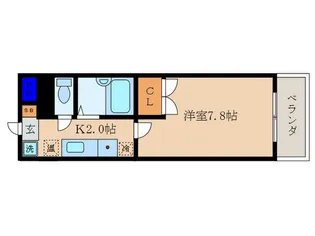 コリンシア【1階】の間取り