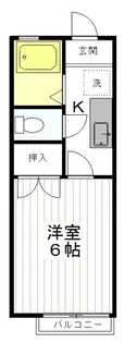 パークハイツ清水沼【1階】の間取り