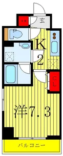 ライトテラス赤羽【8階】の間取り