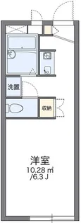 レオパレスグランドゥール【2階】の間取り