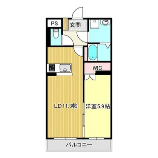 グランリーオ23【1階】の間取り