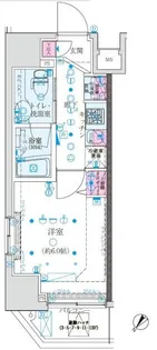 クレイシア巣鴨駅前【2階】の間取り